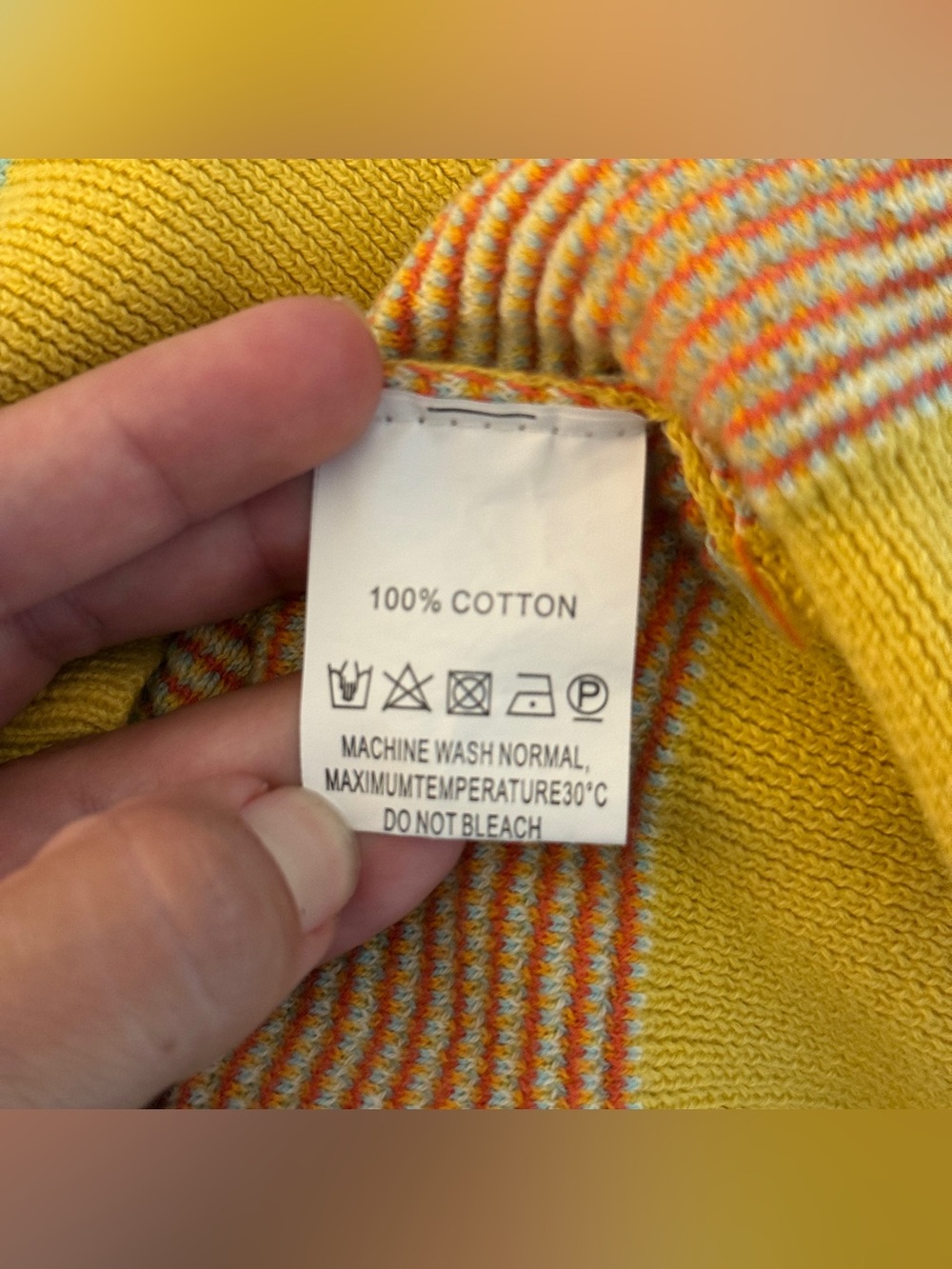 OxKnit Yellow Colorblock VTG Vest Skirt Suit Set S Sweater 60s 70s Retro Knit - Picture 12 of 13